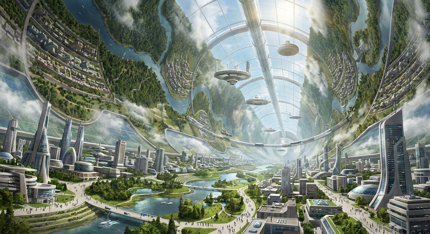 O'Neill Cylinder 内部