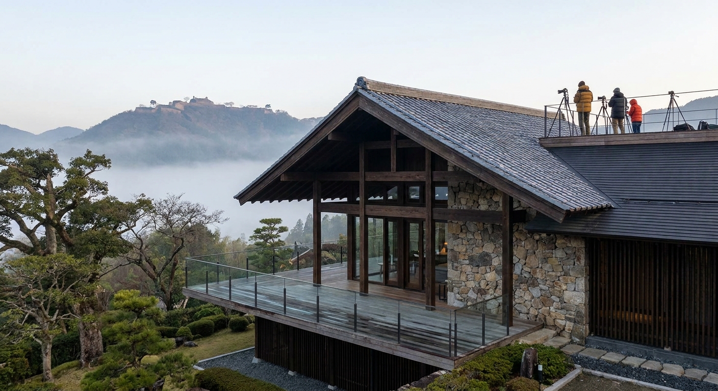 AIリノベーション後イメージ — 城郭クラフト旅館