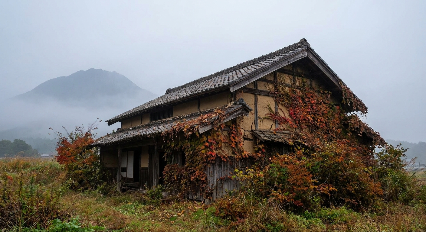 大山麓 農家古民家 現状外観