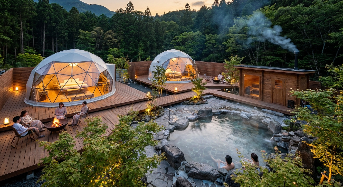 AIサウナ小屋+茶室キャビン イメージ