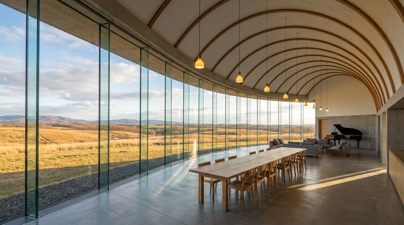 D型ハウス メインホール