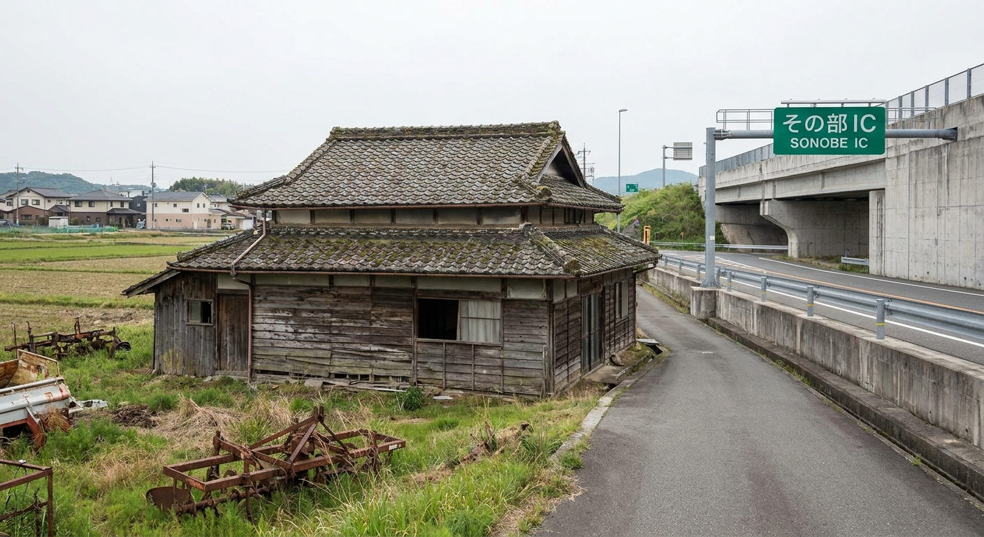園部町 農家住宅 現状外観