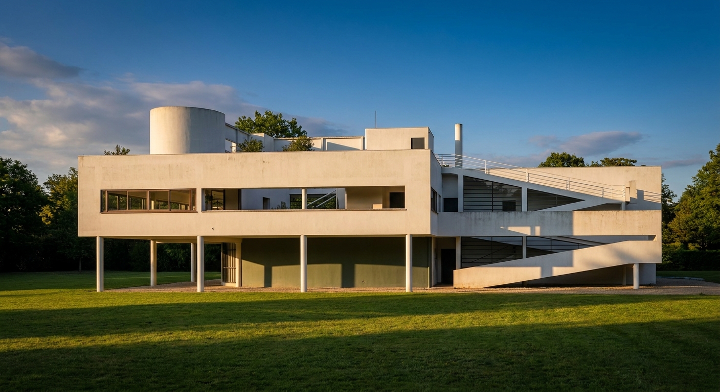 Villa Savoye — Le Corbusier, 1931