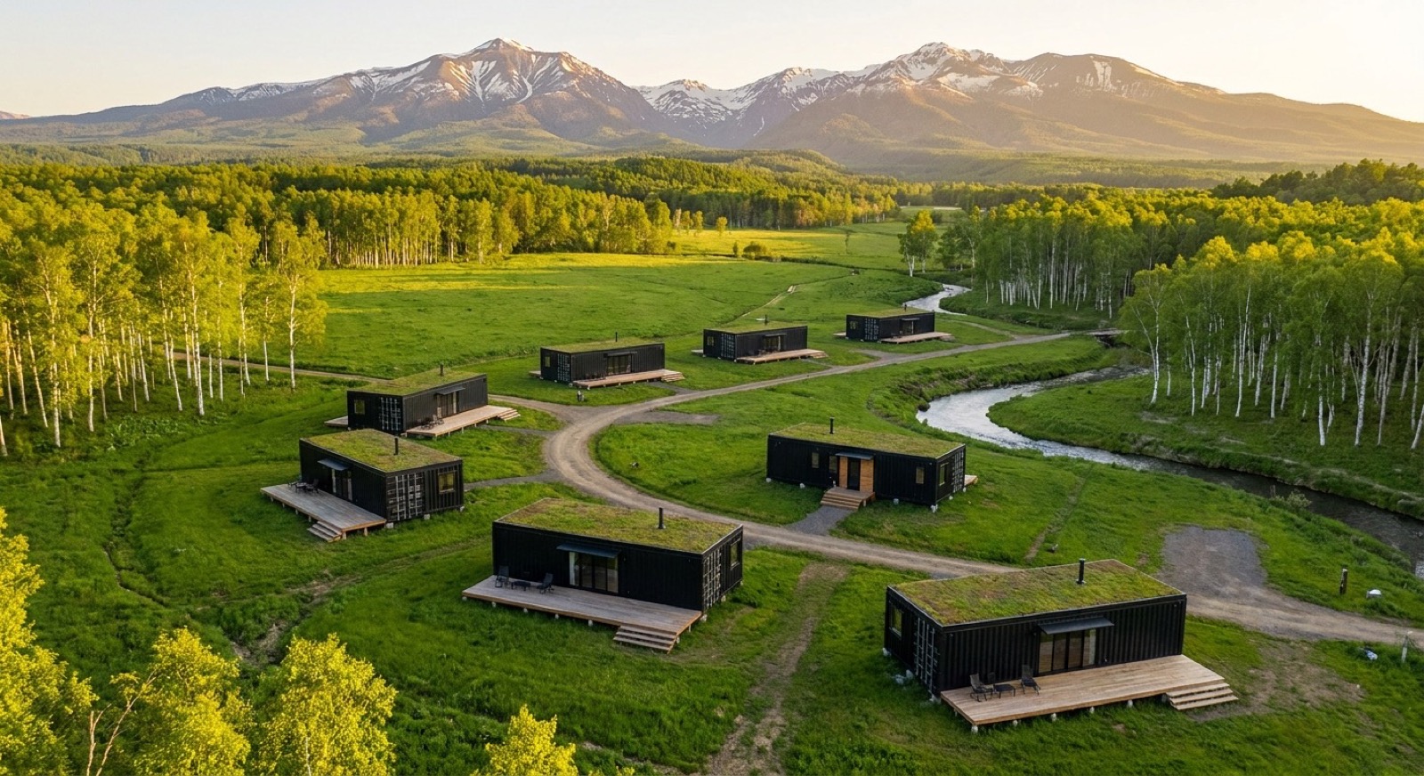 美留和グランド ビレッジ全体俯瞰