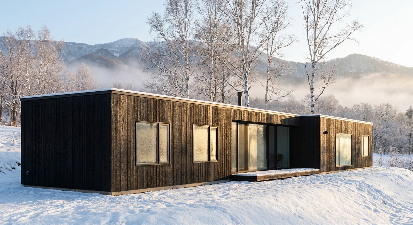 焼きカラマツパネル